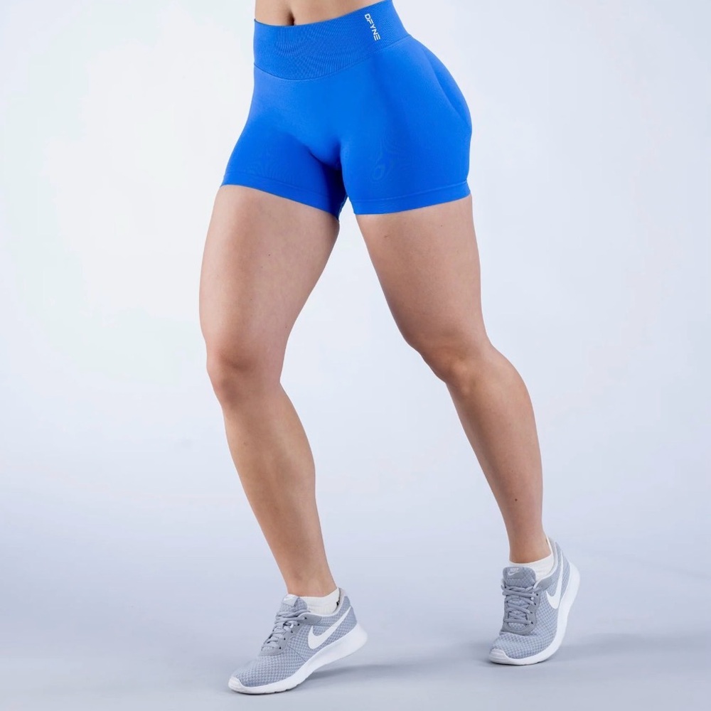 Women's Vibrant Blue Athletic Shorts